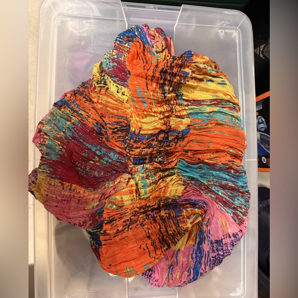 Colorful Multicolor Scarf - Picture 2 of 3